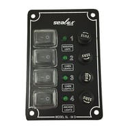 4 ANAHTARLI İZOLELİ DİKEY SWITCH PANEL