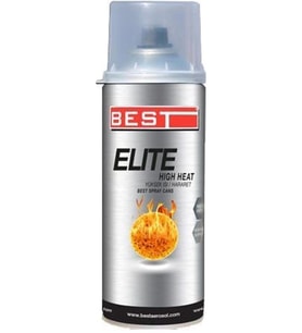 BEST ELİTE 600cc YÜKSEK ISI BOYASI 400ml. GÜMÜŞ
