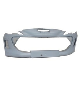 2008-2011 Peugeot 308 Ön Tampon Gri (Astarlı Sis-Bant-Izgara Delikli (Far Yıkamasız) (Tyg) (Adet) (O