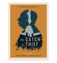 Alfred Hitchcock To Catch A Thief Tablo Ahşap Poster Dekoratif