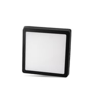Noas 18W LED Sıva Üstü Slim Panel Kare (Siyah)