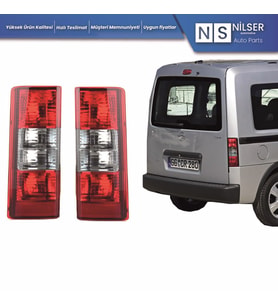 Opel Combo C Stop Lambası Sağ-Sol Takım 2002-2012 Arası Duysuz