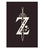 Ahşap Tablo Minimalizm Zelda Efsanesi Görseli (50x70 Cm Boyut)
