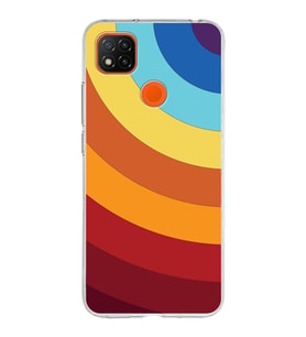 Xiaomi Redmi 9C Uyumlu Kapak Renk Cümbüşü Tasarımlı Şeffaf Silikon Kılıf
