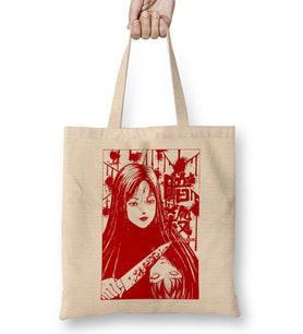Tomie Junji Ito Bez Çanta Uzun Saplı