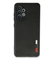 Mey İthalat® Samsung Galaxy A72 Kılıf Loop Deri Silikon - Siyah