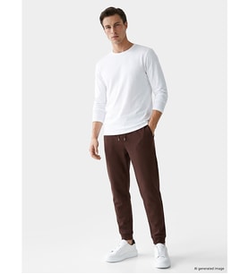 LCWAIKIKI Classic Kahverengi Regular Fit Erkek Jogger Eşofman Altı