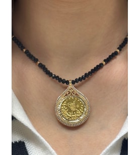 Reşat Baskı Altınlı Kolye