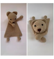 Uyku Battaniyesi Yogi Amigurumi Organik Oyuncak