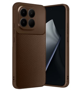 Mi 15T Auto Focus Karbon Kapak - Kahverengi