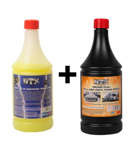 Ağır Yağ Sökücü  1 Litre & Oto, Motor Ve Tır Yıkama İlacı 1 Litre