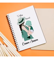 Canım Annem Tasarımlı Defter Kişiye Özel