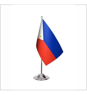 Filipinler Tekli Masa Bayrağı