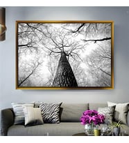 Altın Çerçeveli dekoratif tablo a889 (Gold)