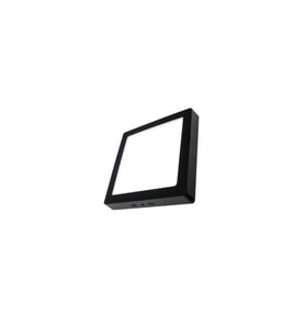 HELİOS SIVA ÜSTÜ 18 W KARE SİYAH KASA PANEL ARMATÜR BEYAZ IŞIK HS1040
