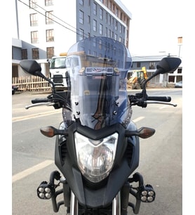 MOTOCAM Honda NC 700 750 X Ön Cam 2012-2015 Model 50cm Füme Renkli 4mm ORTA BOYLU