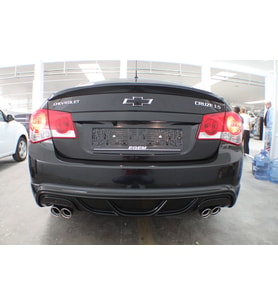 chevrolet cruze arka tampon eki - fiberglass