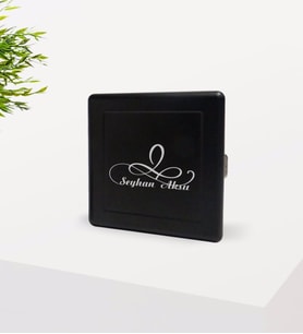 BK Gift Kişiye Özel İsimli Siyah Metal Sigara Tabakası-4