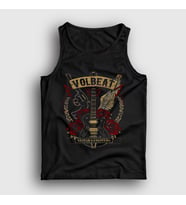Presmono Unisex Siyah Guitar Gangsters Volbeat Atlet 542981tt