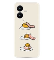 Vivo Y22S Kılıf Resimli Desenli Baskılı Silikon Sweety Egg 1322