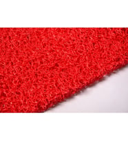 Kıvırcık Kırmızı Paspas 120 cm 14 mm
