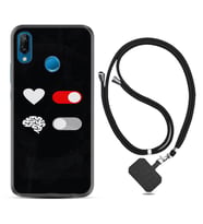 Huawei P20 Lite Mate 10 20 Lite Pro P40 Lite KılıfBoyun Askılı Silikon Love Brain 1722