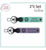 Aslan Figürlü Kalıcı Hatıra, Kardeşe Verilebilecek Doğum Günü Hediyesi, Turkuaz-Mor Menekşe (Çok Renkli)
