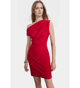Şık Mini Elbise 90 cm Boy Finike Dokuma Bodycon Kesim Profesyonel Görünüm Rahat Ve