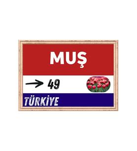 Muş Tablo - Retro Tablo