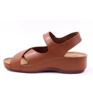 Dagoster DZA37-1810 Taba Günlük Ortopedik Kadın Sandalet