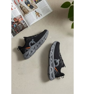 Elit ASENS4342 Erkek Klasik Sneaker Siyah - Füme