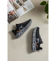 Elit ASENS4342 Erkek Klasik Sneaker Siyah - Füme