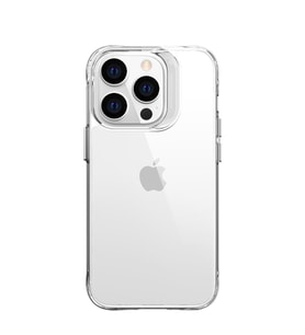 Apple iPhone 14 Pro Max Kılıf Zore Şeffaf Ultra İnce Airbag Tasarımlı Okka Kılıf (Renksiz)