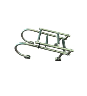 KROM KATLANIR MERDİVEN 2+2 4 BASAMAK