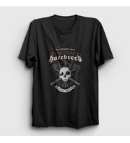 Presmono Unisex Siyah Here Hatebreed T-Shirt 148531tt