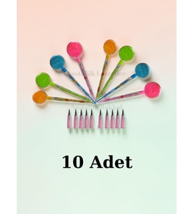 Yumurtlayan 10 Adet Labirent Kalem