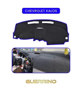CHEVROLET Kalos TORPİDO KORUMA HALISI MAVİ KENAR