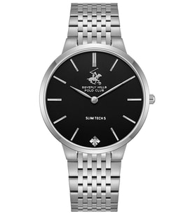 Beverly Hills Polo Club BP3776X.350 Erkek Kol Saati (Siyah)