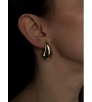Gold Xuping Damla Küpe