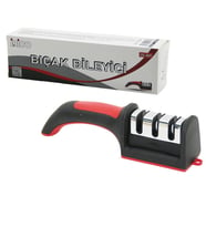 KUTULU BIÇAK BİLEME 3 BOĞUMLU RENKLİ PLASTİK SAPLI (5047)