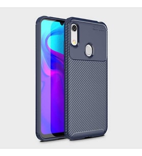 Honor 8A Kılıf Esnek Soft Karbon Tasarım Legion Serisi (Lacivert)