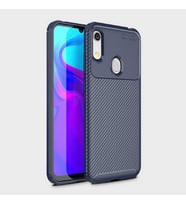 Honor 8A Kılıf Esnek Soft Karbon Tasarım Legion Serisi (Lacivert)