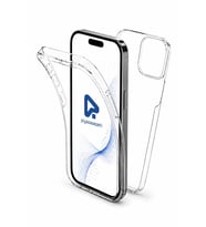 Apple iPhone 16 Pro 6.3'' Çift Taraflı Silikon Kılıf Şeffaf