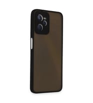 Realme C35 Kılıf Montreal  Kapak - Siyah