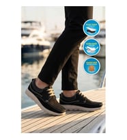 Ayakmod Premium 2407 M Siyah Nubuk Erkek Günlük Ayakkabı