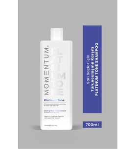 Momentum Kozmetik Şampuan Platinum Tone 700 Ml