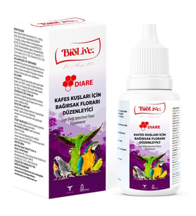 Biolive Diare Kuşlar İçin Bağırsak Düzenleyici Vitamin 50ml