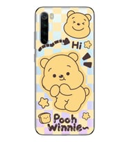 Redmi Note 8 Uyumlu Winnie The Pooh Desenli Şeffaf Telefon Kılıfı