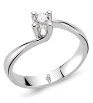 Romeo Pırlanta 0.25 Ct Tektaş Yüzük RM25046 (Çok Renkli)