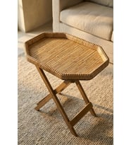 Katlanabilir Rattan Sehpa
